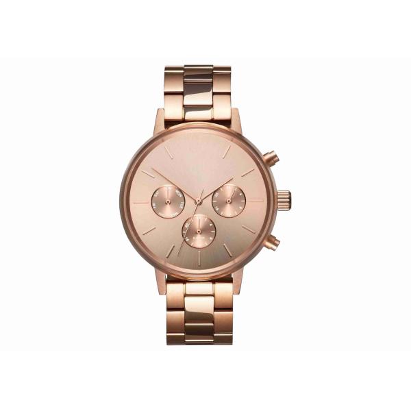 Rose gold ladies stainless steel watches japan movement quartz watch sr626sw