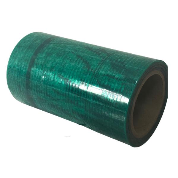 Perforated Every 20cm Vent Cover Film PE Stretch Film For Construction Duct  In Green or Blue Color