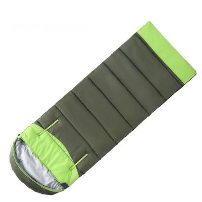 80'*28' Impermeável Verde 1 pessoa Envelope Design Mountain sacos de dormir 190T Poliéster