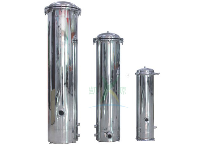 SUS 304 Water Treatment Accessories Precision Security Cartridge Filter Housing 5um Micron Stainless Steel
