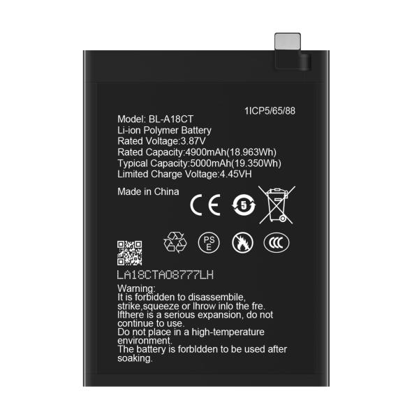 Оригинальная батарея BL-A18CT для Infinix GM 21 Plus 100% здоровья и супер высокой емкости