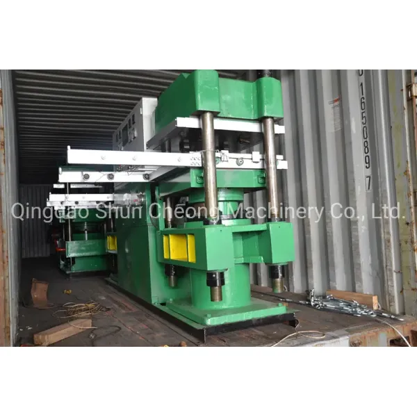 Automatic Grade 100 Ton Rubber Compression Molding Machine with 600X600 Plate Size for Car Gasket Production