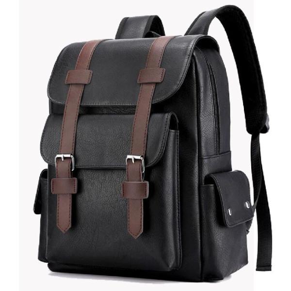 Ретро Schoolbag 38x12x34cm ноутбука студента PU кожаный