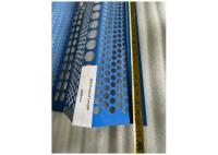 3000mm Length 900mm Width Blue Powder Windbreak Fence Panel For Power Plants