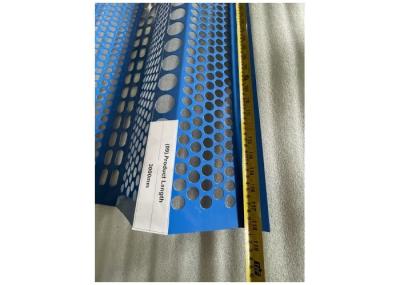 3000mm Length 900mm Width Blue Powder Windbreak Fence Panel For Power Plants