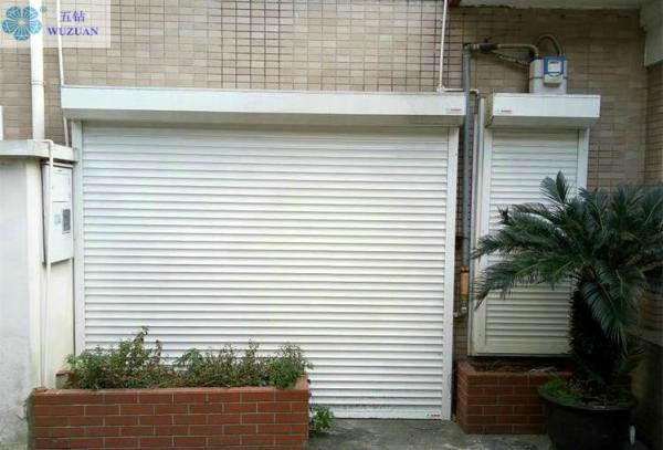0.6mm Aluminum Automatic Rolling Shutter Door With No Yellowing