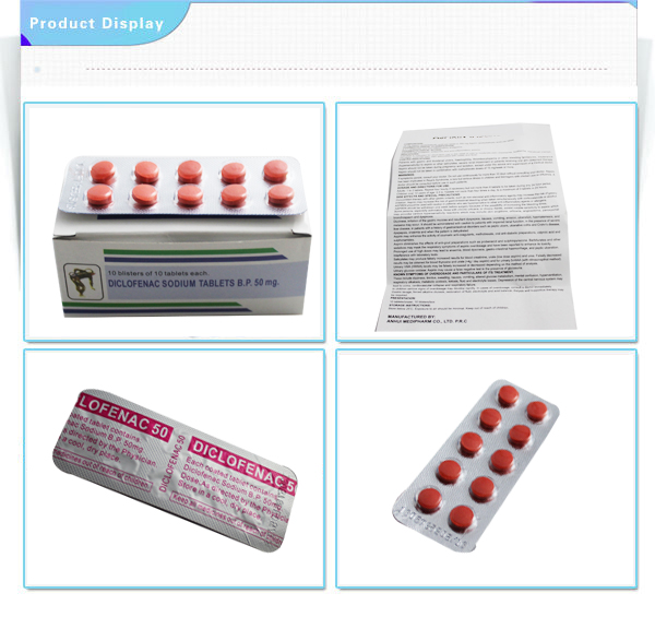 GMP Western Medicine, Diclofenac Sodium Tablets, BP/USP