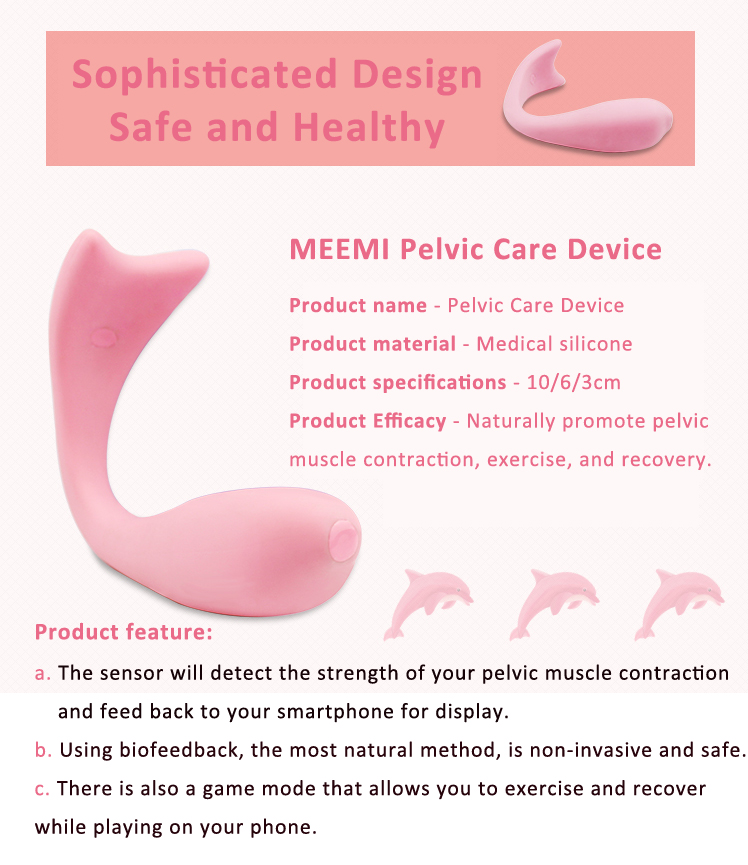 Biofeedback Pelvic Muscle Trainer Emg Ets Stim Function Silicon Pelvic Floor Trainer