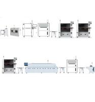 Ligne de production SMT en ligne haute précision haute vitesse entièrement automatique pour PCB / FPC