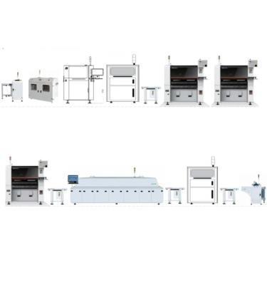 High Precision Inline High Speed Fully Automatic SMT Production Line For PCB / FPC