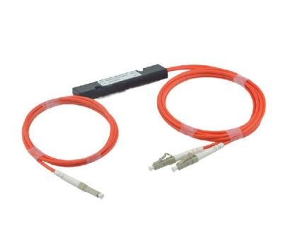 Mini Steel Tube Passive Optical Splitter Link All PLC 1x2 For Ftth Network