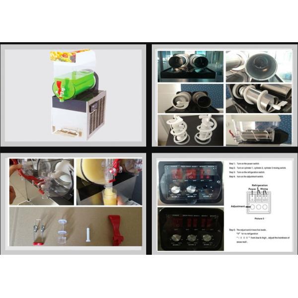 Маргарита 2 Двойная чаша Слюш Бак-а-Чайне Гранита Машина 3 Литра Машина Пара Гранита