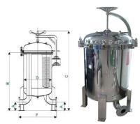 Systèmes industriels de purification de l'eau potable en acier inoxydable