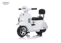 Jogo de EN62115 Mini Vespa Scooter 6V 3KM/HR Mp3 para crianças de 5 anos
