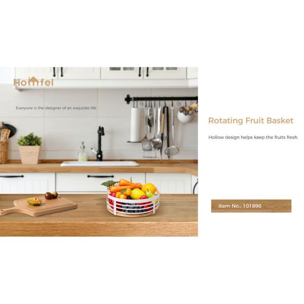 Modern Design Kitchen Organizer Iron Wire Basket For Storing Sundries Countertop