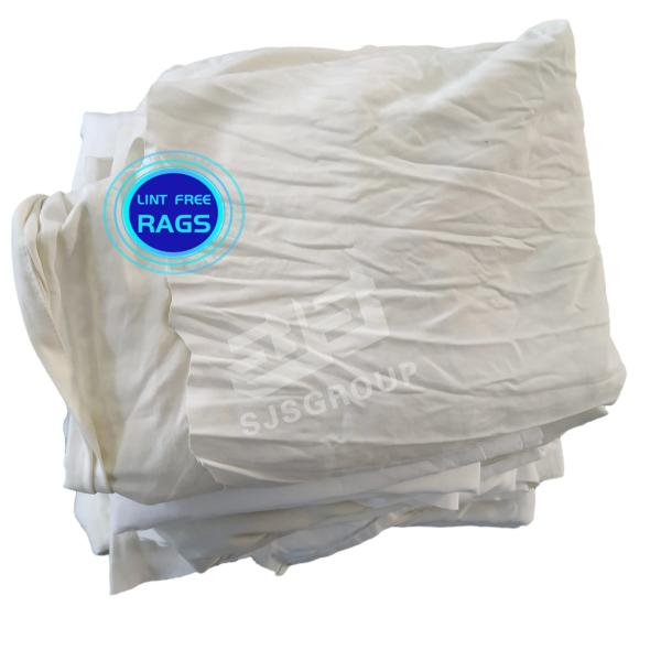 Petroleiro de óleo que limpa o algodão branco de 49*49cm que limpa Rags