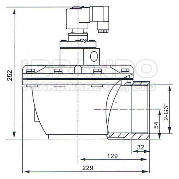 Тип клапан CA76T000 CA76T000-300 CA76T000-305 CA76T000-331 Goyen ИМПа ульс