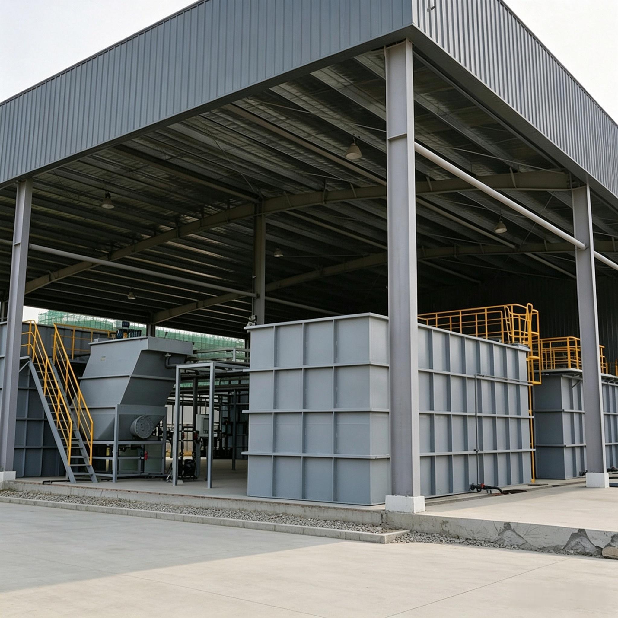 Compact Lamella Settler Solid Liquid Separator Machine for ETP Industrial Effluent Treatment Plants