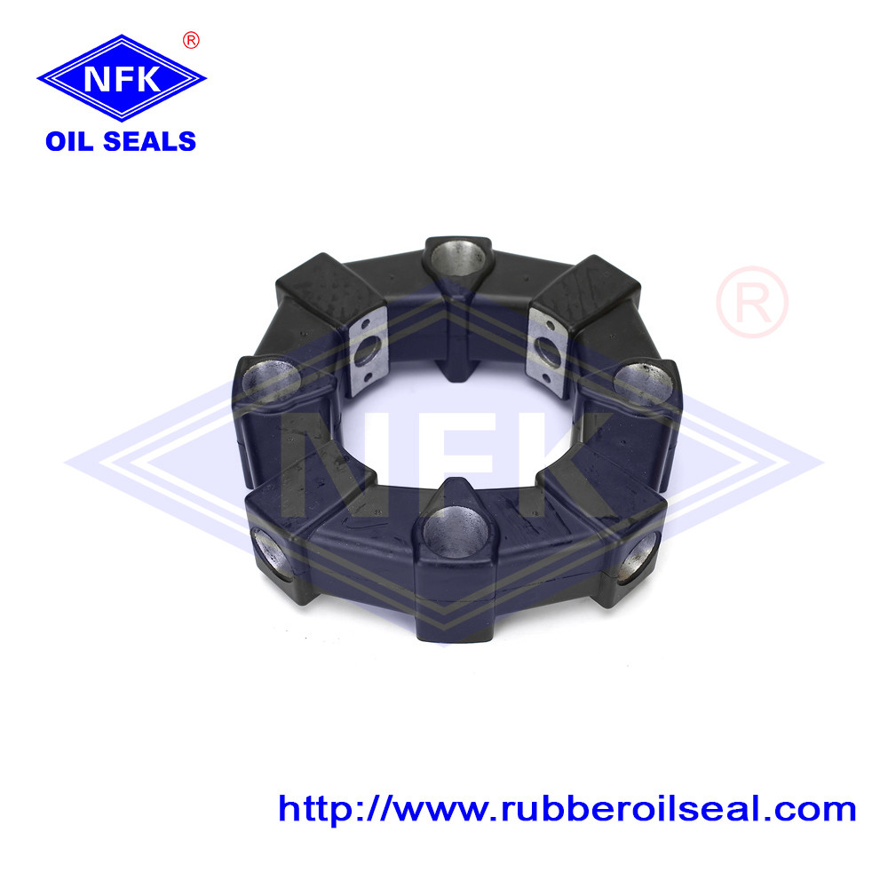  Hexagonal Flexible Coupling Element / 50A Hexagonal Flexible Coupling Bushing‑NBR For Construction & Heavy‑Duty Machinery