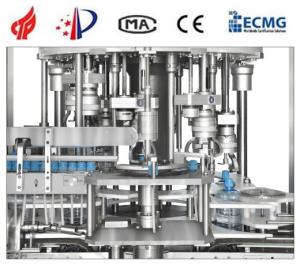 Machine de couverture de pompe à commande PLC en acier inoxydable rotative enti