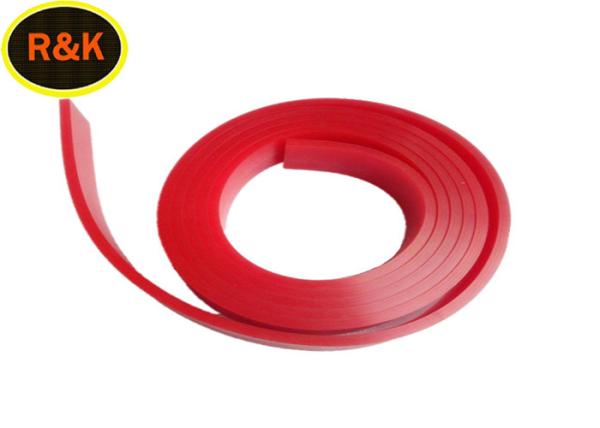 40-90 Durometer Red Silk Screen Printing Squeegees Scraper Rubber Silicon
