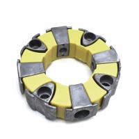 Pompes hydrauliques 50H pièces détachées de pelles machines d'accouplement pièces en caoutchouc avec aluminium