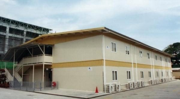 Construções de aço residenciais da casa modular de Panelized do projeto do escritório