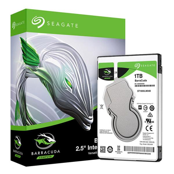 Seagate BarraCuda 2.5   SATA Interface Internal Hard Drive 1TB 5400 RPM 128MB Cache For Laptop