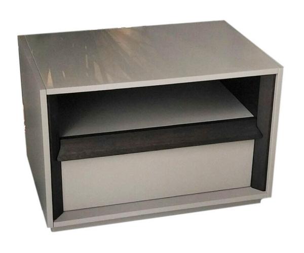 Italy designer Nightstand for Villa bedroom Hotel bed side table with Storage drawers used DTC soft railing slider