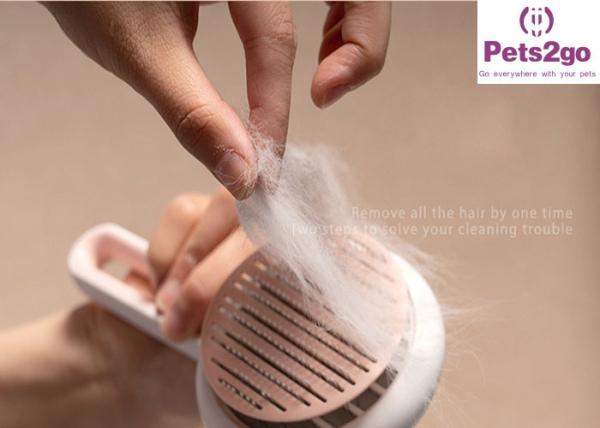 Escova de limpeza do animal de estimação 79g do removedor 188x85x67mm do cabelo de Pets2Go