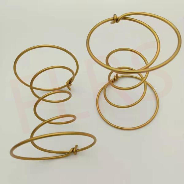 High-temperature Gold-plated Springs For Sofa Cushion And Furniture