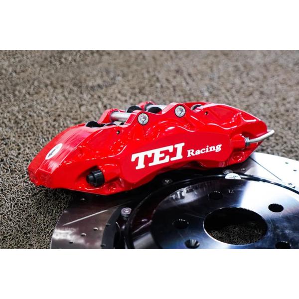 6-поршневой гоночный суппорт VW Big Brake Kit 355*32 мм высокоуглеродистый дисковый гоночный и тормозной колодки для PASSAT 19-дюймовый обод