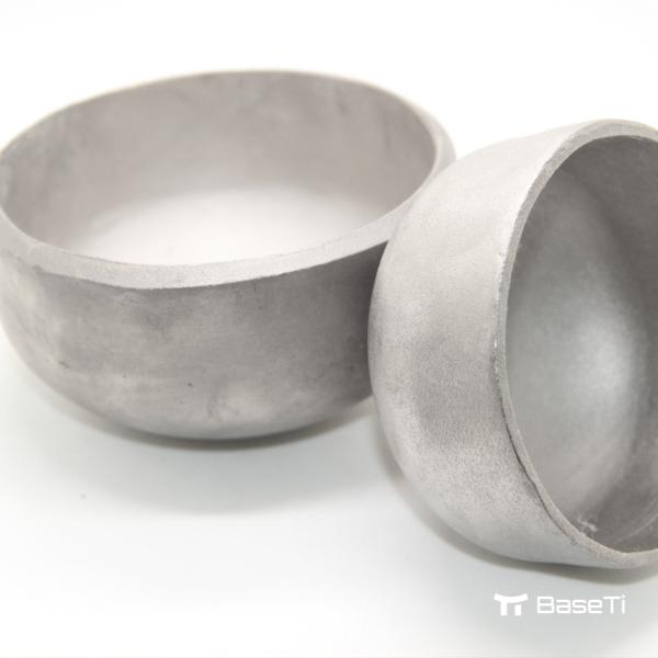 Industrial Titanium Pipe Fitting Pipe Tubing End Caps Titanium Piping Accessories