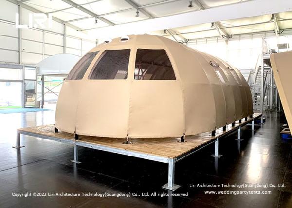 Domos PVC Geodesic Panorama Dome Tent Camping Restaurant And Accommodation