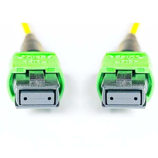 Solo modo 3.0m m Mpo a la polaridad del color B del amarillo del cable de Mpo para los protocolos 40G/100G