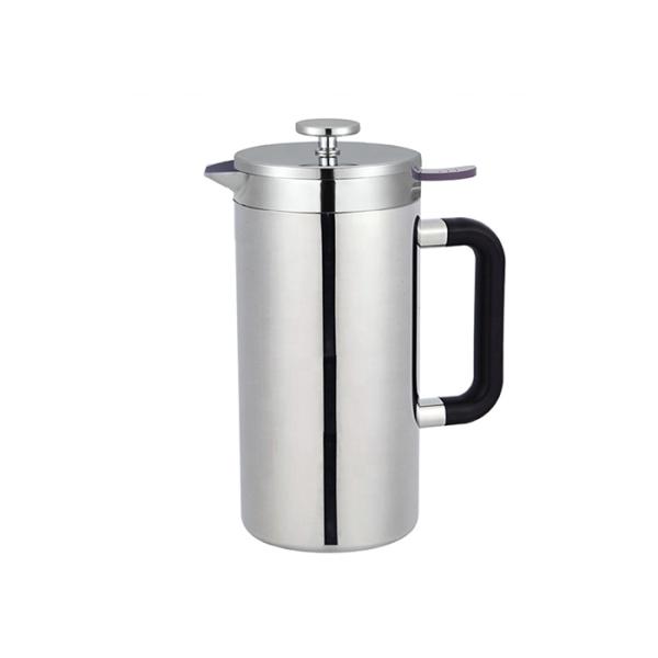 U-Bond Double Wall Stainless Steel Coffee Plunger 8 cup 34oz With Keep Warm Function