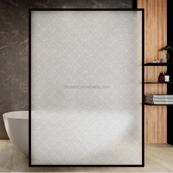 Modern Design Style Heat Insulation Window Sticker for Hotel Glass Window DIY Installation