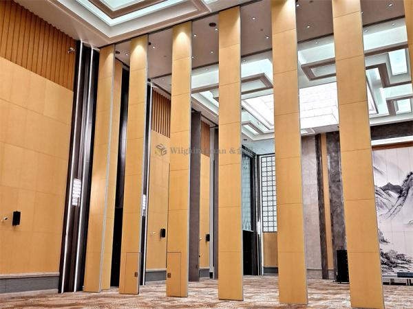 Fire Resistant Acoustic Operable Wall For Commercial Industrial Residential