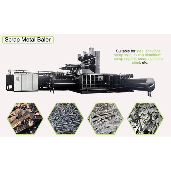 Машина 380V Baler прессы утиля управлением PLC стальная с гидравлическим приводом