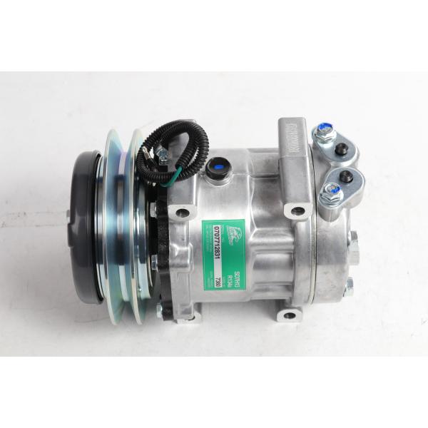 YX91V00001F1 Compresor de aire acondicionado para excavadora para Kobelco SK200 SK210 SK350 SK460 0210701331 7360