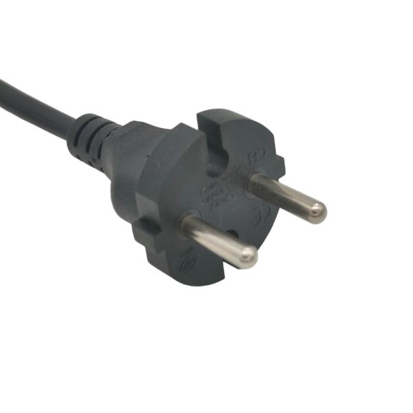Cordon d'alimentation CEE Eu 250V 2 broches en fil spiralé TPU avec câble spiralé de 25 m et prise IEC C17 pour appareils électroménagers