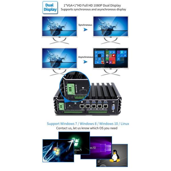 Промышленный мини-PC IBOX-603 Plus с процессором Intel Core I5 6200U