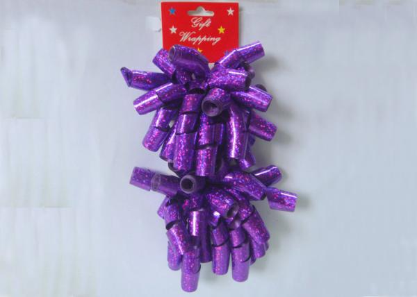 6mm 32” Chrismas Curly Swirls bow for Christmas Holiday gift packing 90U - 200U Thickness