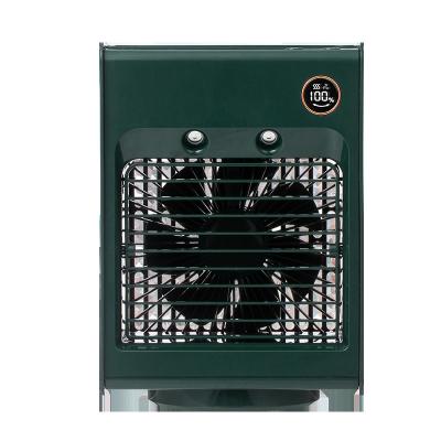 Type-C Port 1A Air Cooler Fan Portable 4000mAh Quiet Small Desktop Fan