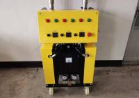El calor amarillo de la prenda impermeable de la máquina del espray del poliuretano 12KW aisló hacer espuma de la PU