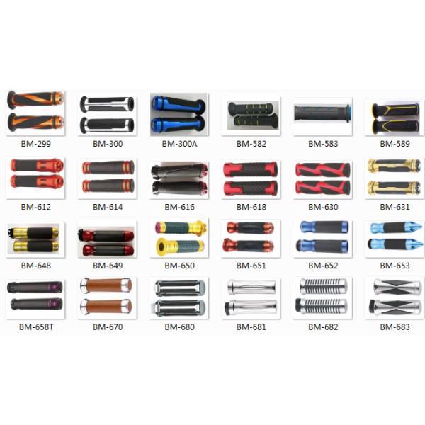 25mm Motorcycle Hand Grips , Harley Davsion Custom Motorcycle Accessories 