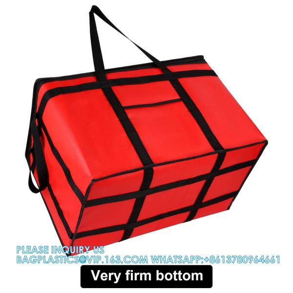 Extra Large XXXL Insulated Food Delivery Bag Cooler Bags Catering Therma For Doordash Catering Cooler Bag
