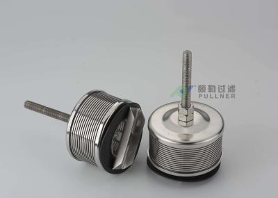 304 316L Stainless Steel Filter Johnson Sieve Tube Backflushing Custom Length Filter Nozzle