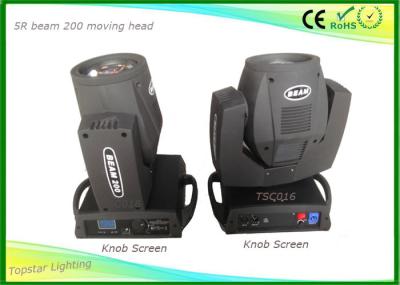High Brightness Beam 200 5r Sharpy Moving Head Light 200w For Live Concerts