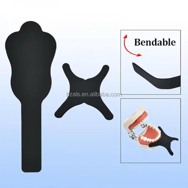 Dentiste professionnel Autoclavable Silicone Contraste photographique Contraste oral doux Contrasteur de fond Carton de photographie Durée de conservation 2 ans